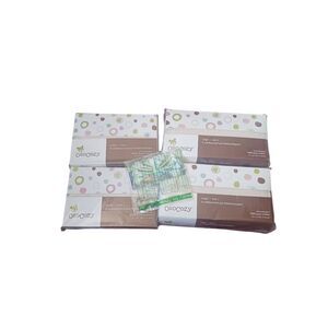 Osocozy unbleached cotton 2 packs small 2 packs medium plus snappis cloth diaper